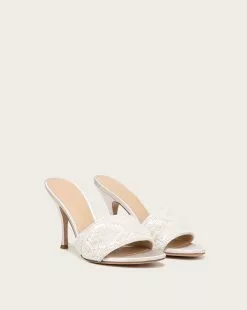 Veronica Beard Braxton Beaded Sandal -Veronica Beard Sales 2023 I4609F1 COCONUT PRODUCT 02