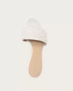 Veronica Beard Braxton Beaded Sandal -Veronica Beard Sales 2023 I4609F1 COCONUT PRODUCT 03