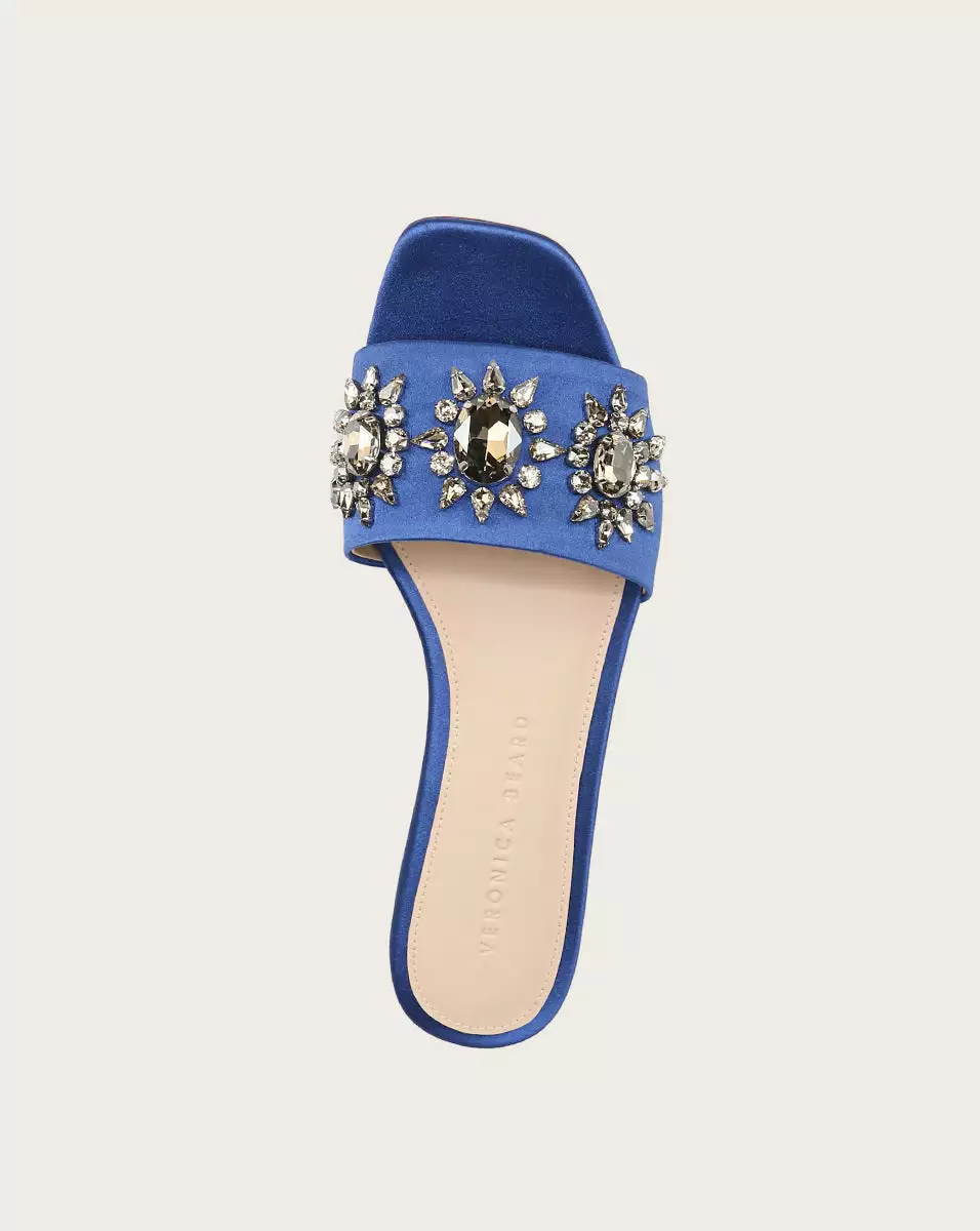 Veronica Beard Maggie Embellished Flat Sandal 7 Veronica Beard Maggie Embellished Flat Sandal - Image 7