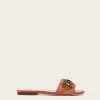 Veronica Beard Maggie Embellished Flat Sandal -Veronica Beard Sales 2023 I5758F1 REDWOOD PRODUCT 01