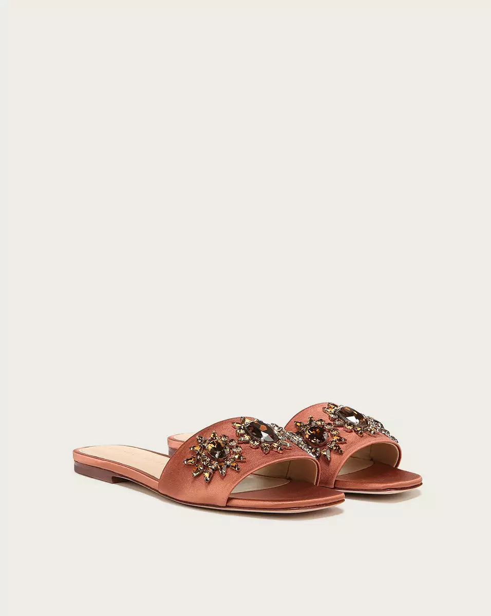 Veronica Beard Maggie Embellished Flat Sandal 2 Veronica Beard Maggie Embellished Flat Sandal - Image 2