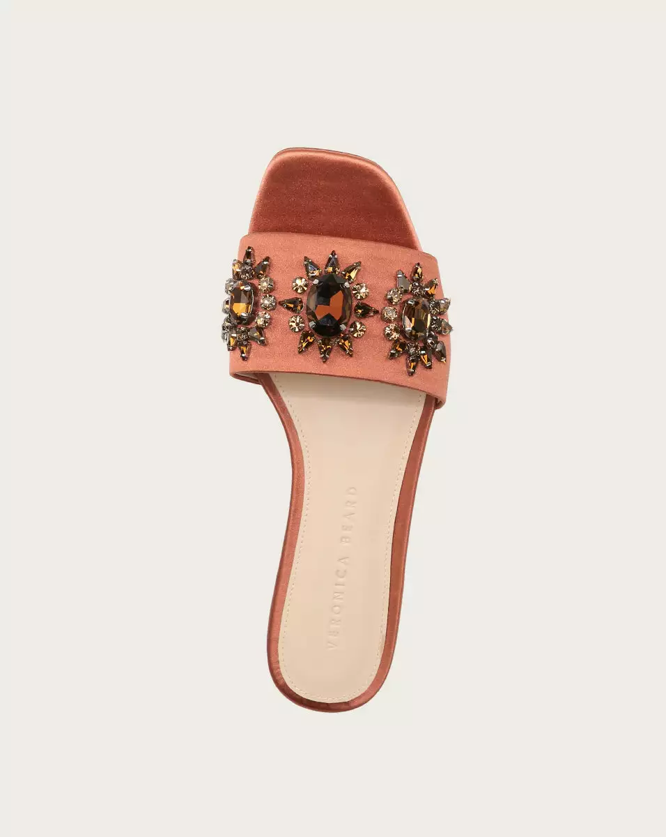 Veronica Beard Maggie Embellished Flat Sandal 3 Veronica Beard Maggie Embellished Flat Sandal - Image 3