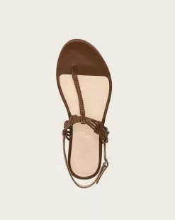 Veronica Beard Sola Braided-Leather Flat Sandal -Veronica Beard Sales 2023 I5766L1 HAZELWOOD PRODUCT 03