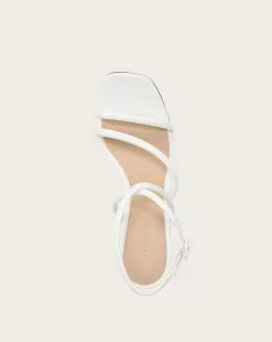 Veronica Beard Mariel Strappy Sandals -Veronica Beard Sales 2023 I5771L3 MARIEL WHITE PRODUCT 03