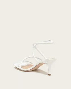 Veronica Beard Mariel Strappy Sandals -Veronica Beard Sales 2023 I5771L3 MARIEL WHITE PRODUCT 04