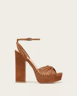 Veronica Beard Fletcher Strappy Suede Sandal