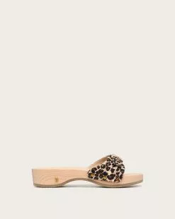 Veronica Beard Original Leopard-Printed Slide Sandal