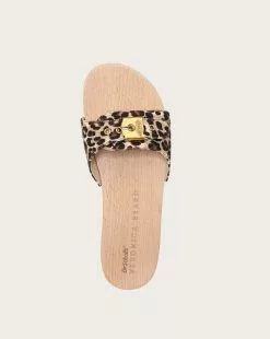 Veronica Beard Original Leopard-Printed Slide Sandal -Veronica Beard Sales 2023 I6467F1 LEOPARDNATURAL PRODUCT 03