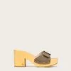 Veronica Beard Hula Canvas Block-Heel Sandal -Veronica Beard Sales 2023 I6468F2 KHAKI PRODUCT 01