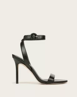 Veronica Beard Darcelle Ankle-Strap Stiletto Heel
