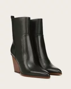 Veronica Beard Logan Leather Bootie 13 Veronica Beard Logan Leather Bootie -Veronica Beard Sales 2023 I6811L1 LOGAN BLACK PRODUCT 02