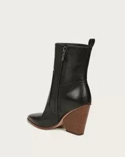 Veronica Beard Logan Leather Bootie 15 Veronica Beard Logan Leather Bootie -Veronica Beard Sales 2023 I6811L1 LOGAN BLACK PRODUCT 04