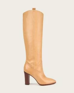 Veronica Beard Vesper Leather Knee-High Boot
