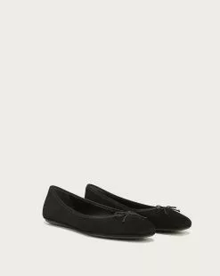 Veronica Beard Beatrix Suede Ballet Flat 17 Veronica Beard Beatrix Suede Ballet Flat -Veronica Beard Sales 2023 I6906L3 BEATRIX BLACK PRODUCT 02