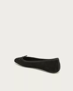Veronica Beard Beatrix Suede Ballet Flat 19 Veronica Beard Beatrix Suede Ballet Flat -Veronica Beard Sales 2023 I6906L3 BEATRIX BLACK PRODUCT 04