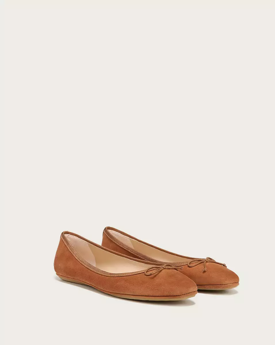 Veronica Beard Beatrix Suede Ballet Flat 2 Veronica Beard Beatrix Suede Ballet Flat - Image 2