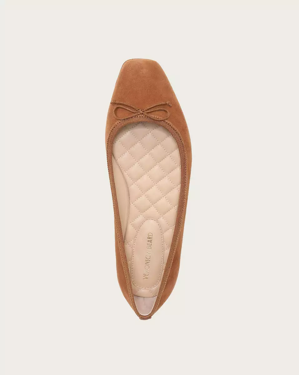Veronica Beard Beatrix Suede Ballet Flat 3 Veronica Beard Beatrix Suede Ballet Flat - Image 3
