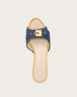 Veronica Beard Lolli Denim Platform-Heel Sandal -Veronica Beard Sales 2023 I7111M1 MOUNTAINBLUE PRODUCT 03