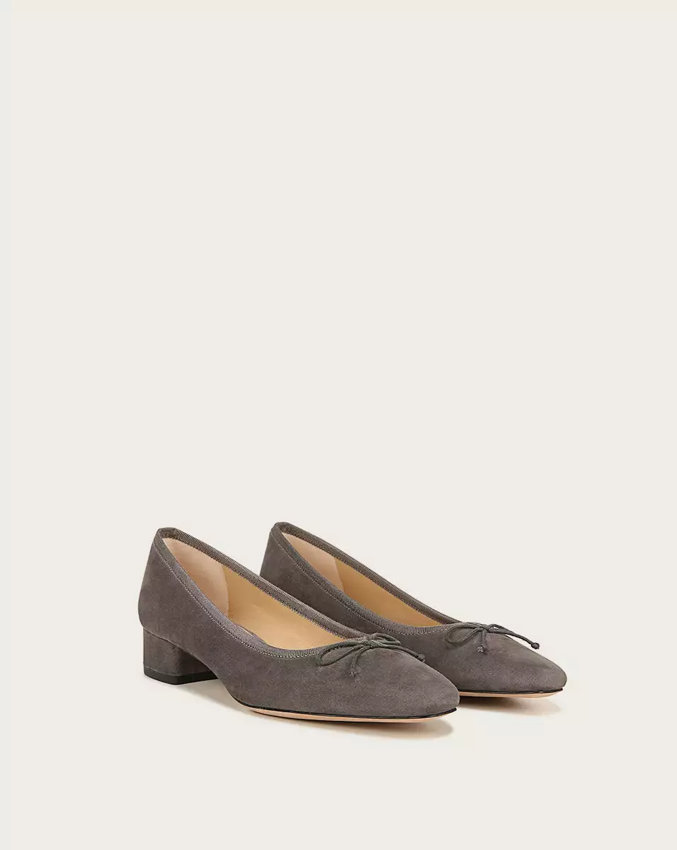 Veronica Beard Cecile Suede Ballet Pump 2 Veronica Beard Cecile Suede Ballet Pump - Image 2