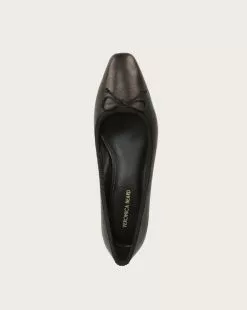 Veronica Beard Cecile Leather Ballet Pump -Veronica Beard Sales 2023 I7911L5 CECILE BLACK PRODUCT 03