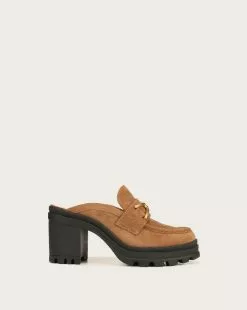 Veronica Beard Wynter Suede Loafer Mule