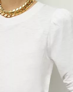 Veronica Beard Mason Baseball Tee 11 Veronica Beard Mason Baseball Tee -Veronica Beard Sales 2023 J2012JY0070391 WHT PRODUCT 03