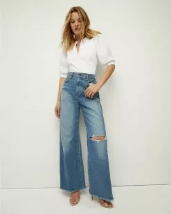 Veronica Beard Coralee Puff-Sleeve Top 21 Veronica Beard Coralee Puff-Sleeve Top -Veronica Beard Sales 2023 J2208JY0200831 WHITE PRODUCT 02