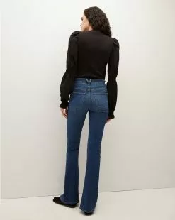 Veronica Beard Effy Puff-Sleeve Top -Veronica Beard Sales 2023 J2209JY020S0379 BLK PRODUCT 04