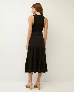 Veronica Beard Austyn Dress -Veronica Beard Sales 2023 J2303JY020S0232 BLK PRODUCT 04