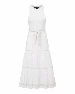 Veronica Beard Austyn Dress -Veronica Beard Sales 2023 J2303JY020S0232 WHITE