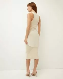 Veronica Beard Odeon Ribbed Dress -Veronica Beard Sales 2023 J2303JY020S0495 LIMESTONE PRODUCT 03 adada178 73c1 49b1 afa5 32b57def45fc