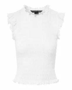 Veronica Beard Wyles Smocked Tank -Veronica Beard Sales 2023 J2304JY033S0499