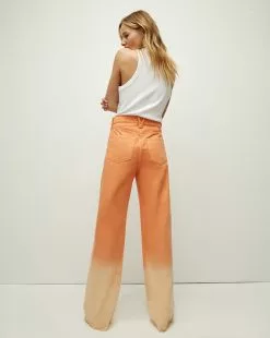 Veronica Beard Taylor Ombre Wide-Leg Jean 9 Veronica Beard Taylor Ombre Wide-Leg Jean -Veronica Beard Sales 2023 J23059501040DM DUSTYMELON PRODUCT 04