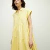 Veronica Beard Harrow Tiered Dress -Veronica Beard Sales 2023 J2305CO102S0623 PALEYELLOW PRODUCT 01