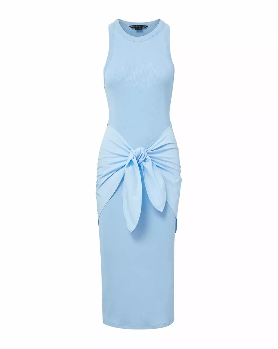 Veronica Beard Odeon Ribbed Dress 4 Veronica Beard Odeon Ribbed Dress - Image 4