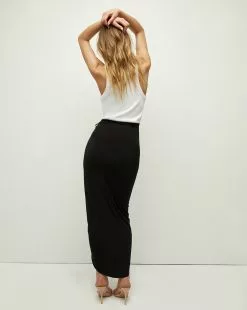 Veronica Beard Ari Ruched Skirt 6 Veronica Beard Ari Ruched Skirt -Veronica Beard Sales 2023 J2305JY4930314 BLK PRODUCT 03