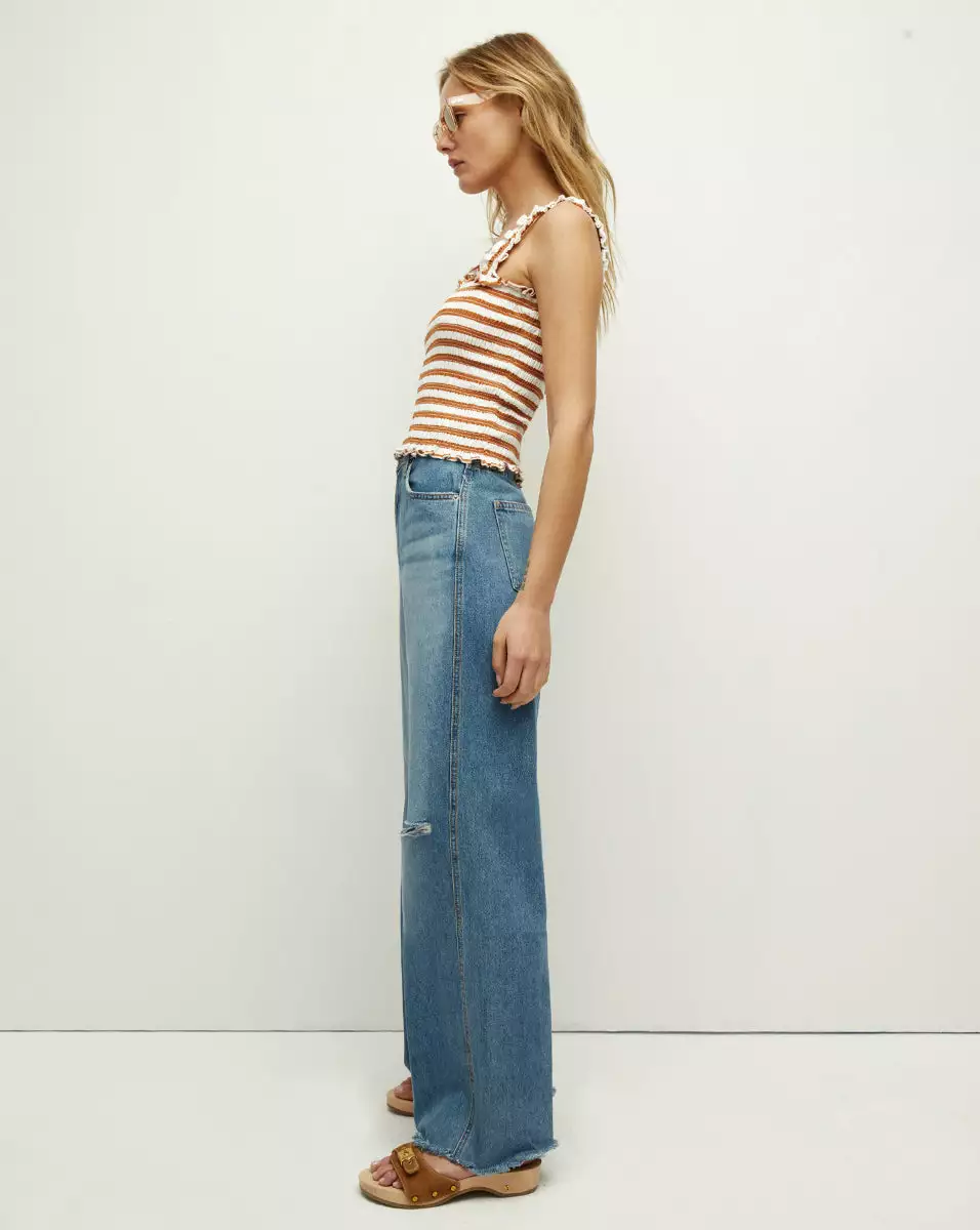 Veronica Beard Averie Smocked Tank 2 Veronica Beard Averie Smocked Tank - Image 2