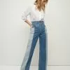 Veronica Beard Taylor Wide-Leg Jean | Two-Tone -Veronica Beard Sales 2023 J23061681040NT NEPTUNE PRODUCT 01 3c22e7ec 6d8c 4a24 80cb 8fc048413dde
