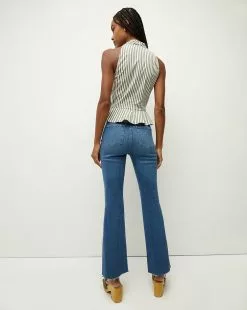 Veronica Beard Carson Kick-Flare Jean | Raw Hem | Extended -Veronica Beard Sales 2023 J23064851037SY SERINDIPITY PRODUCT 03 49434d60 726d 45d5 b006 ede5cedc5ab8
