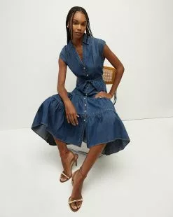 Veronica Beard Arnetta Denim Dress