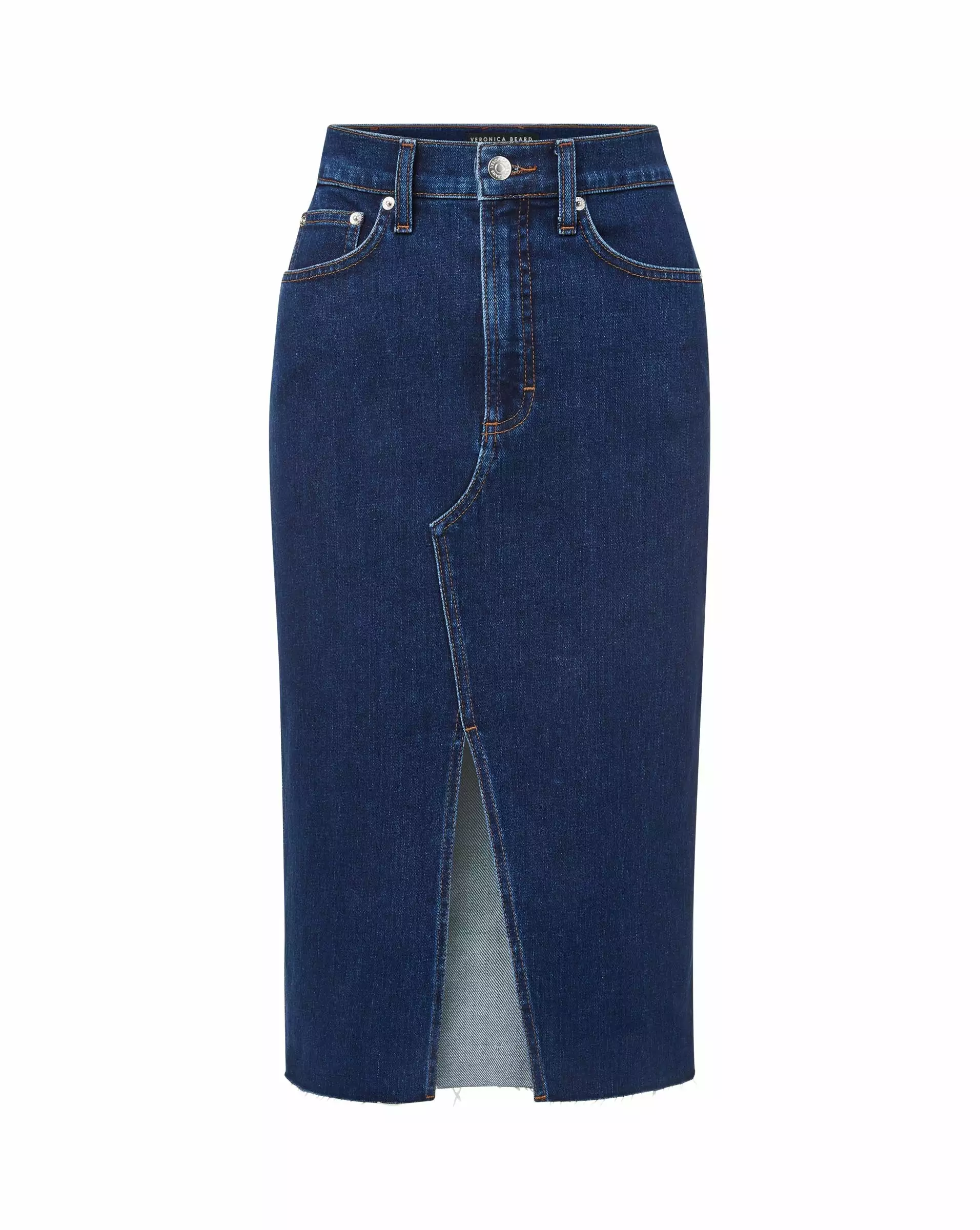 Veronica Beard Breves Denim Midi Skirt 5 Veronica Beard Breves Denim Midi Skirt - Image 5