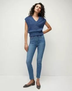 Veronica Beard Debbie Skinny-Ankle Jean