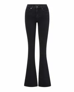 Veronica Beard Beverly Skinny-Flare Jean -Veronica Beard Sales 2023 J23089560644WN WASHEDONYX