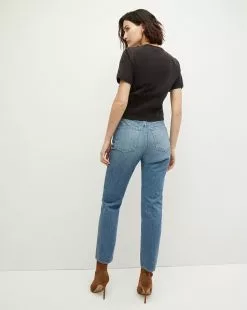 Veronica Beard Ankara Stitched-Waist Tee -Veronica Beard Sales 2023 J2308JY051S0693 BLK PRODUCT 03