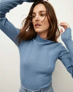 Veronica Beard Vinny Ribbed Pullover