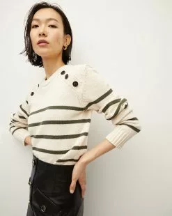 Veronica Beard Virke Striped Sweater