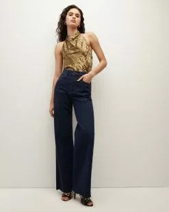 Veronica Beard Taylor Wide-Leg Jean