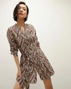 Veronica Beard Georgia Floral-Printed Shirtdress 7 Veronica Beard Georgia Floral-Printed Shirtdress -Veronica Beard Sales 2023 J2309CO100S0749 ECRUMULTI PRODUCT 03