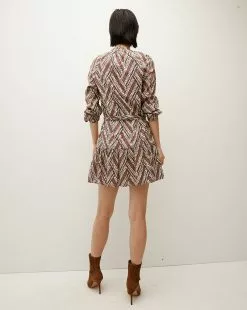 Veronica Beard Georgia Floral-Printed Shirtdress 8 Veronica Beard Georgia Floral-Printed Shirtdress -Veronica Beard Sales 2023 J2309CO100S0749 ECRUMULTI PRODUCT 05