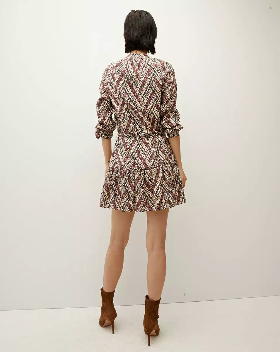 Veronica Beard Georgia Floral-Printed Shirtdress 4 Veronica Beard Georgia Floral-Printed Shirtdress - Image 4